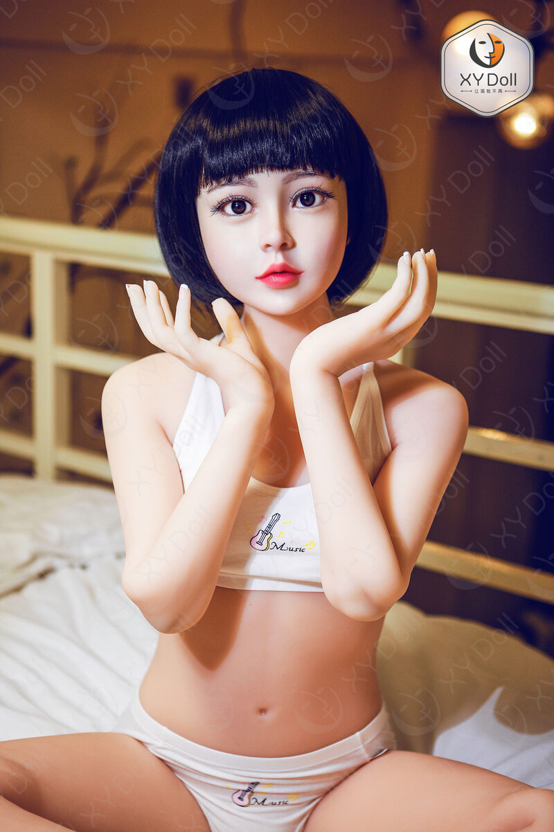 138cm/4ft6 A-cup Silicone Head Sex Doll  Rika - XY Doll