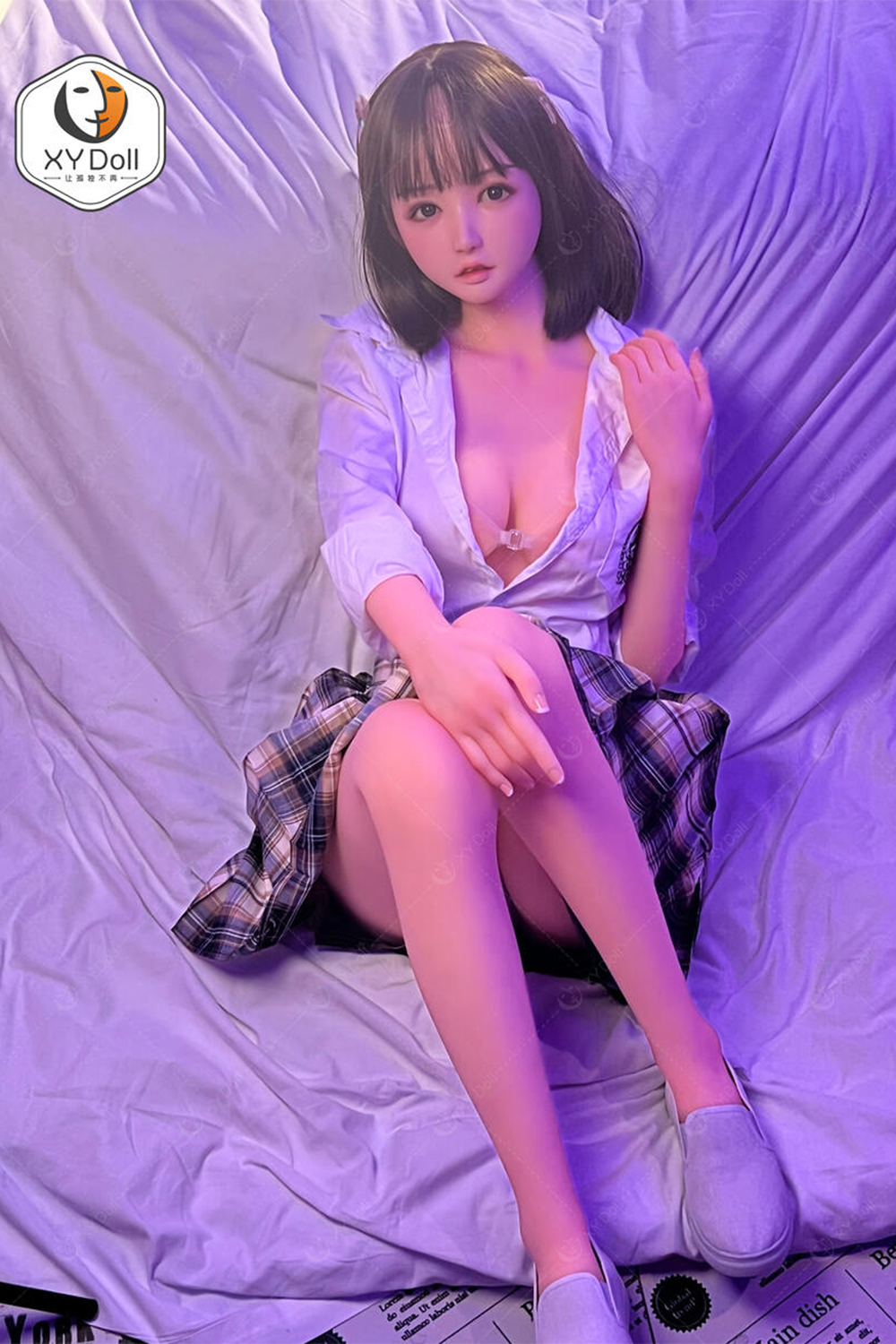 158cm5ft2 C-cup Silicone Head Sex Doll – Mei